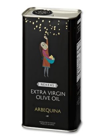 Olivenöl kalt gepresst Nekeas Aceite de Oliva virgen extra Arbequina 0,5l